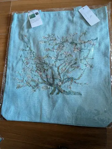 고흐전 꽃 피는 아몬드 나무 가지 토트백