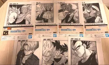 제일복권 드래곤볼 G상 클리어 파일 세트 7점 세트