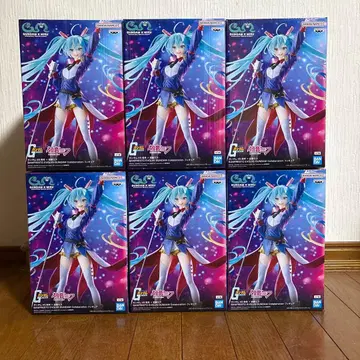 하츠네 미쿠 BANPRESTO EVOLVE 건담 피규어 6개 세트