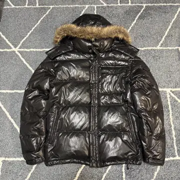 레어 펜필드 y2k 시크 스타일 다운 자켓 광택감 퍼 M