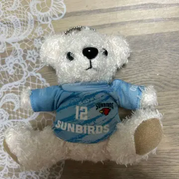 산토리 선버즈 2nd 유니폼 베어 화이트 스카이블루 타카하시 아이 선수