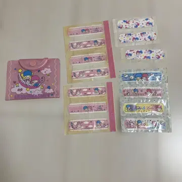 키키라라 반창고 케이스 포함 헤이세이 레트로