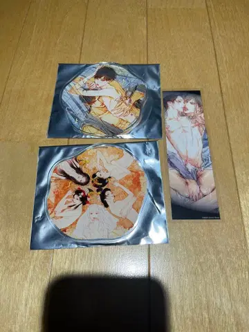 카사이 아유미 누지츠 토리 아크릴 코스터 만화전 콜라보 카페 책갈피