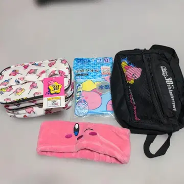 커비 30주년 기념 파우치 세트