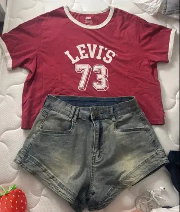 리바이스 한국 한정판 셋업