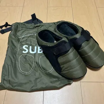 새상품 스브 SUBU 샌들 카키 JP/26-27.5