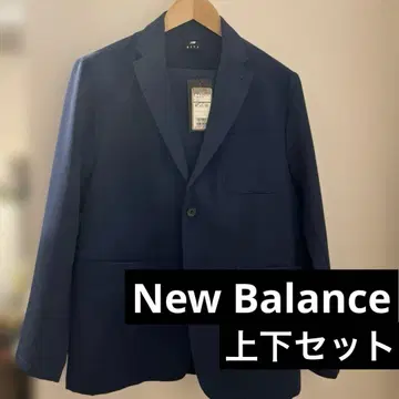 뉴발란스 THE CITY 수트 상하의 세트 네이비 M