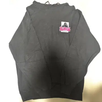 XLARGE 블랙 후드티 M 사이즈