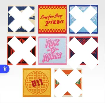 자카드 타월 기묘한 이야기 3개 세트