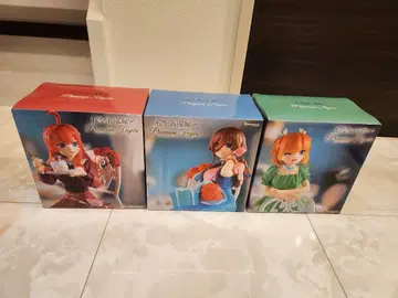 5등분의 신부 GiGO 한정판 프리미엄 피규어 3종 세트