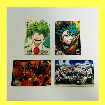 히로아카 원화전 마그넷 스티커 컬렉션 미도리야 이즈쿠 데쿠