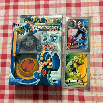 B36 록맨 에그제 액세스 카드 게임 RKS-01 스타터 세트