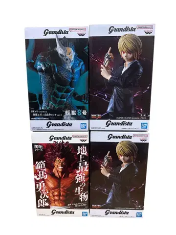 [미개봉] Grandista 크라피카 한마 유지로 괴수8호 3종 세트