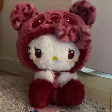 헬로키티 갸루팬더 BIG 봉제 인형 핑크