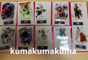 문호 스트레이독스 미싱독 괴기담 콜라보 카페 본포 아크릴 스탠드 10종