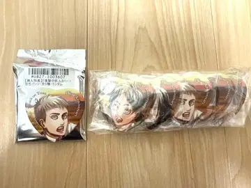 [진격의 거인] 1주년 Anniversary 혜택 캔뱃지 6개 세트