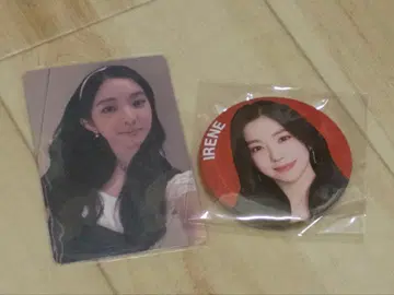 Redvelvet 레드벨벳 아이린 굿즈 트레이딩 카드 캔뱃지