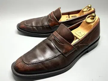 REGAL 리갈 25cm 코인 로퍼 J263 브라운 가죽 신발 남성용