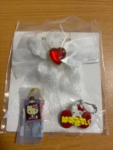 산리오 헬로키티 캐릭터 파키 메르헨 공방 리본 참