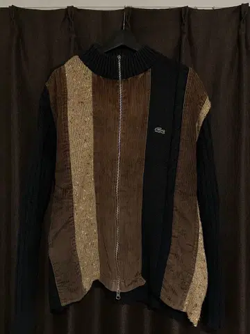 LACOSTE 집업 니트