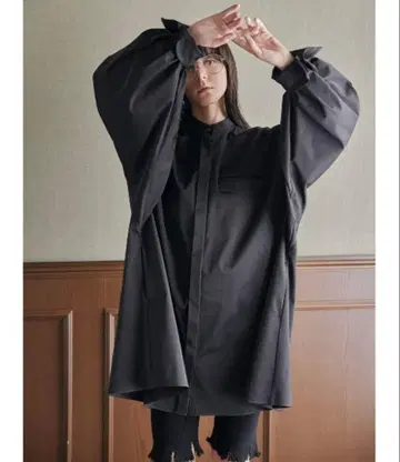 coel* 새상품 소매 볼륨 셔츠 원피스