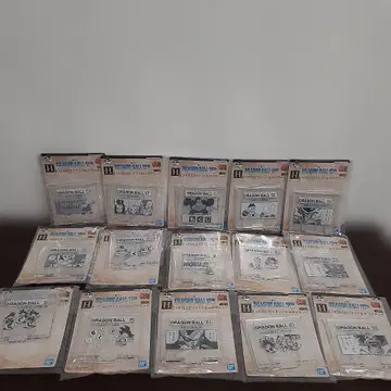 제일복권 드래곤볼 H상 MOKUJI 스탠드&로고 블록 15개