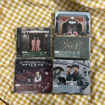 King & Prince STARRING 4 형태 세트
