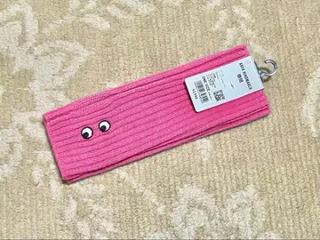 유니클로 x ANYA HINDMARCH 캐시미어 니트 암워머 핑크