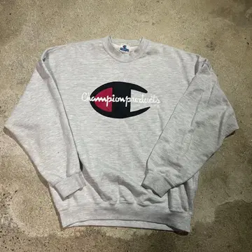 champion 90 맨투맨 빅 로고