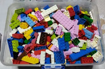 레고 블록 세트 받침대 5개 포함