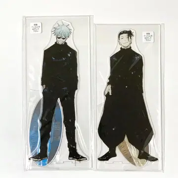 주술회전 아크릴 MEGA 피규어 고죠 사토루 게토 스구루 아크릴 스탠드