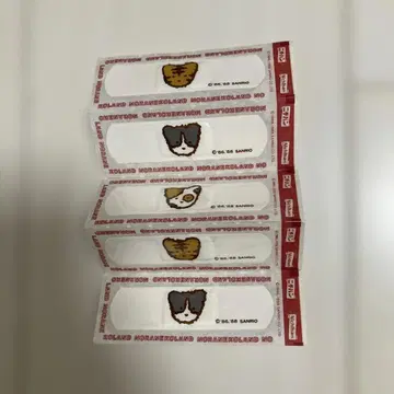 길고양이 랜드 산리오 레트로 반창고