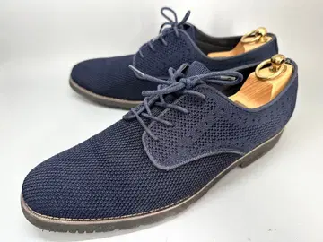 시더 크레스트 27cm 남성용 네이비 메쉬 플레인토 신발