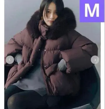 새상품 후드 퍼 숏 다운 코트 프레이 아이디 FRAY I.D