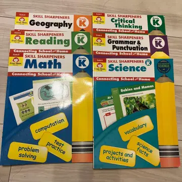 Skill Sharpeners Grade K 6권 세트