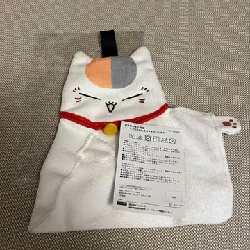새상품 나츠메 우인장 x 고양이부 냥코센세 동글동글 타월 손수건