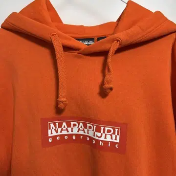NAPAPIJRI 오렌지 후드티