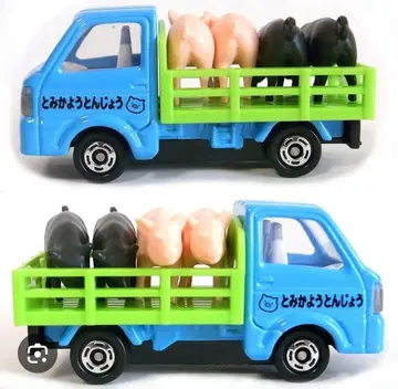새상품 이벤트 모델 토미카 NO.4 스즈키 캐리이 돼지 운반 트럭