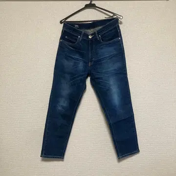 리 다크 블루 스키니 데님