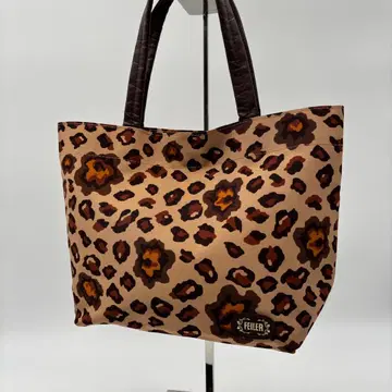 FEILER 페이러 레오파드 핸드백 토트백 레오파드 무늬 깔개