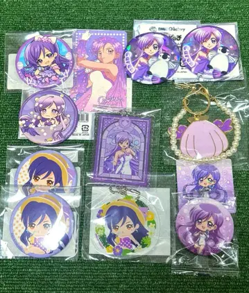 피치피치 피치 카렌 캔뱃지 아크릴 키링 키홀더 묶음 판매 세트