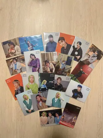 미세스 그린애플 하모니 포토 카드 21장 세트