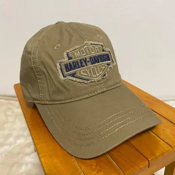 [ 미사용 ] Harley-Davidson 베이지 캡