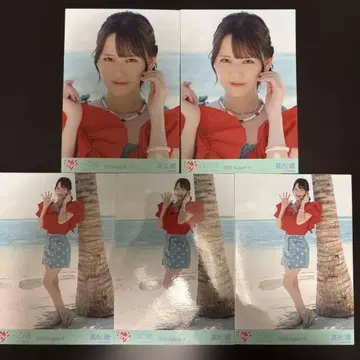 2023년 8월 타카마츠 히토미 브로마이드 5장 세트 이코러브 =LOVE