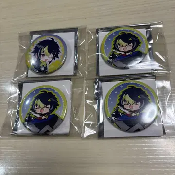 니지산지 Dytica 스이파라 카페 캔뱃지 4개 세트