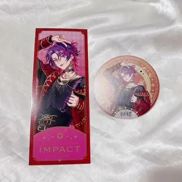 IMPACT 특전 티켓풍 카드 와타라이 히바리 애니메이트 코스터