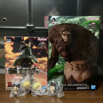 제일복권 진격의 거인 피규어 세트