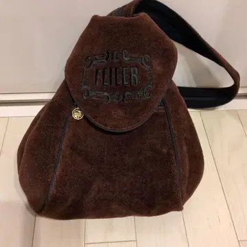 [ 새상품급 ] FEILER 2way 코듀로이 백팩 브라운