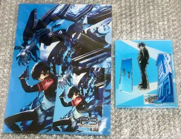 페르소나 3 주인공 아크릴 스탠드 클리어 파일 엽서 3개 세트