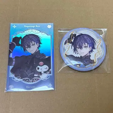 코야나기 로우 산리오 캔뱃지 폴라로이드